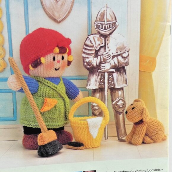 Jean Greenhowe's Little Dumpling Dolls Pattern Book Double Knit DIY Vintage 1995 - Picture 7 of 7